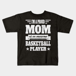 Basketball mom Kids T-Shirt